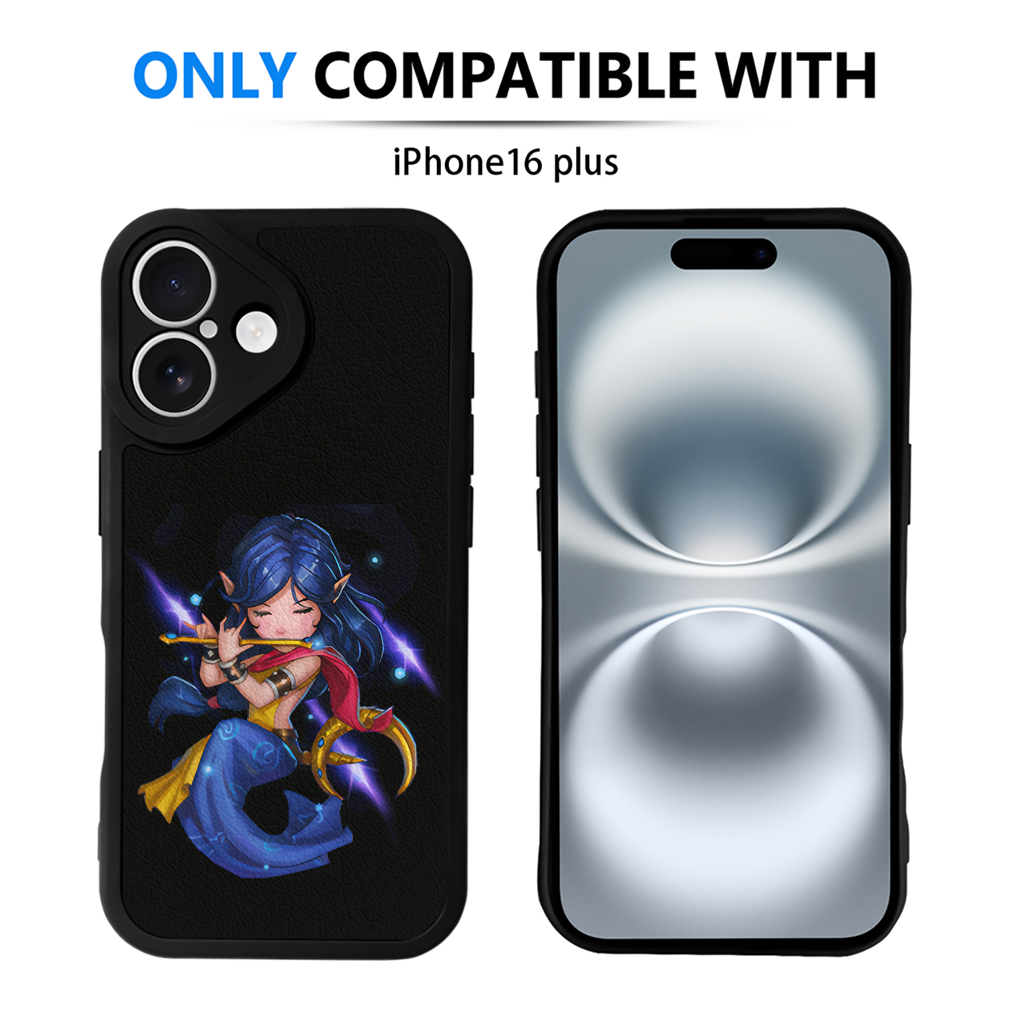 （画像用） リーグ・オブ・レジェンド League of Legends LOL 【iPhone 16シリーズ対応】シリコンスマホケース（レザー調） 材質：シリコン